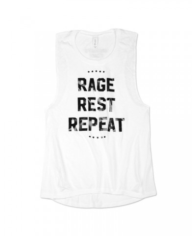 Umphrey's McGee Ladies Rage Rest Repeat Foil Tank $6.90 Shirts