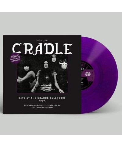 The Cradle HISTORY: LIVE AT THE GRANDE BALLROOM 1970 Vinyl Record $10.03 Vinyl