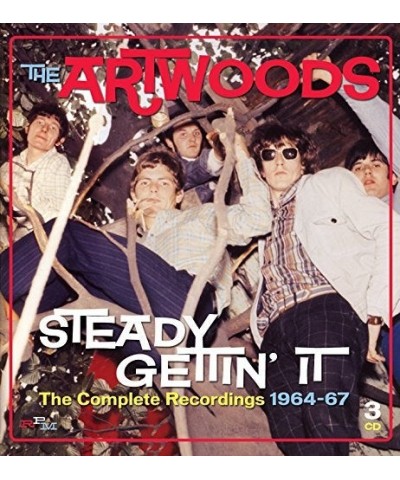 The Artwoods STEADY GETTIN' IT: COMPLETE 1964-67 CD $9.35 CD