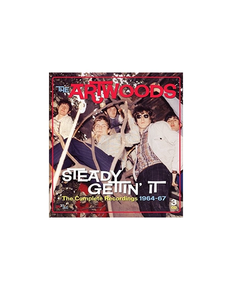 The Artwoods STEADY GETTIN' IT: COMPLETE 1964-67 CD $9.35 CD