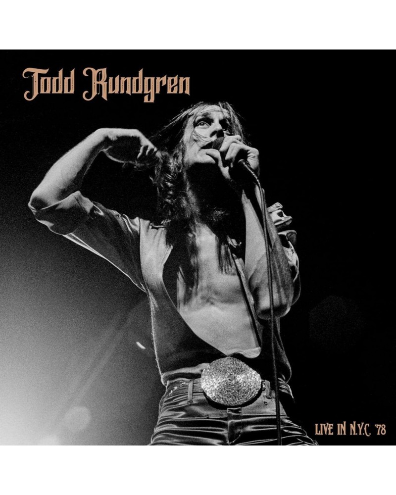 Todd Rundgren Live in NYC '78 (Gold) Vinyl Record $10.80 Vinyl