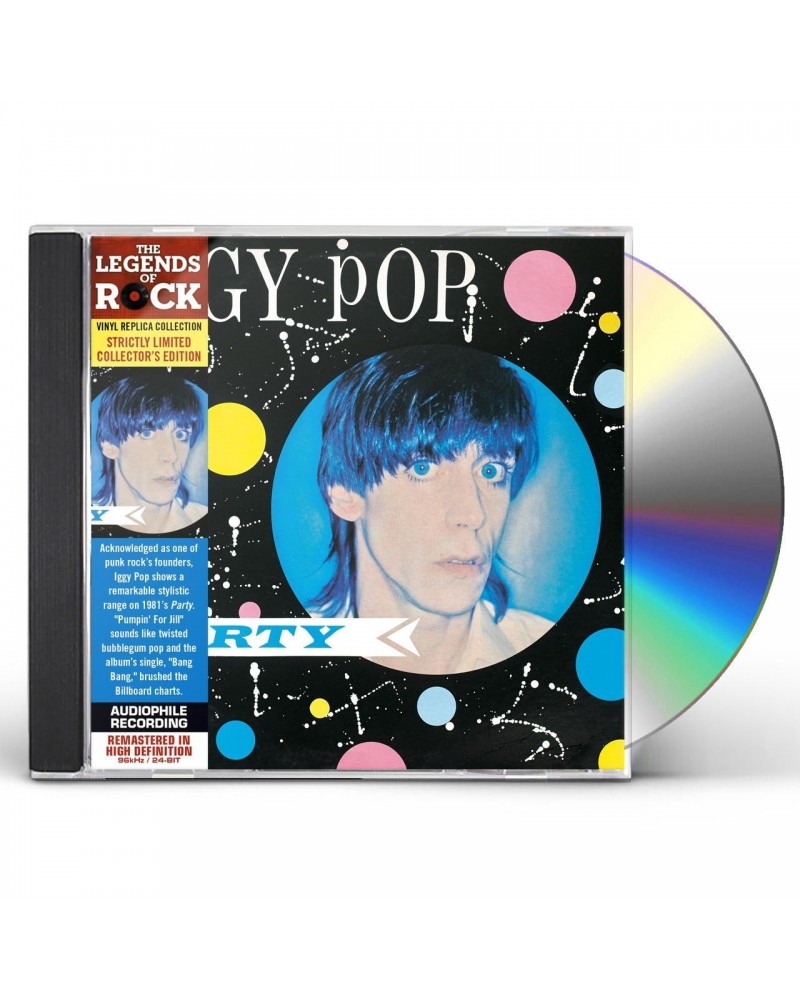 Iggy Pop PARTY CD $4.16 CD