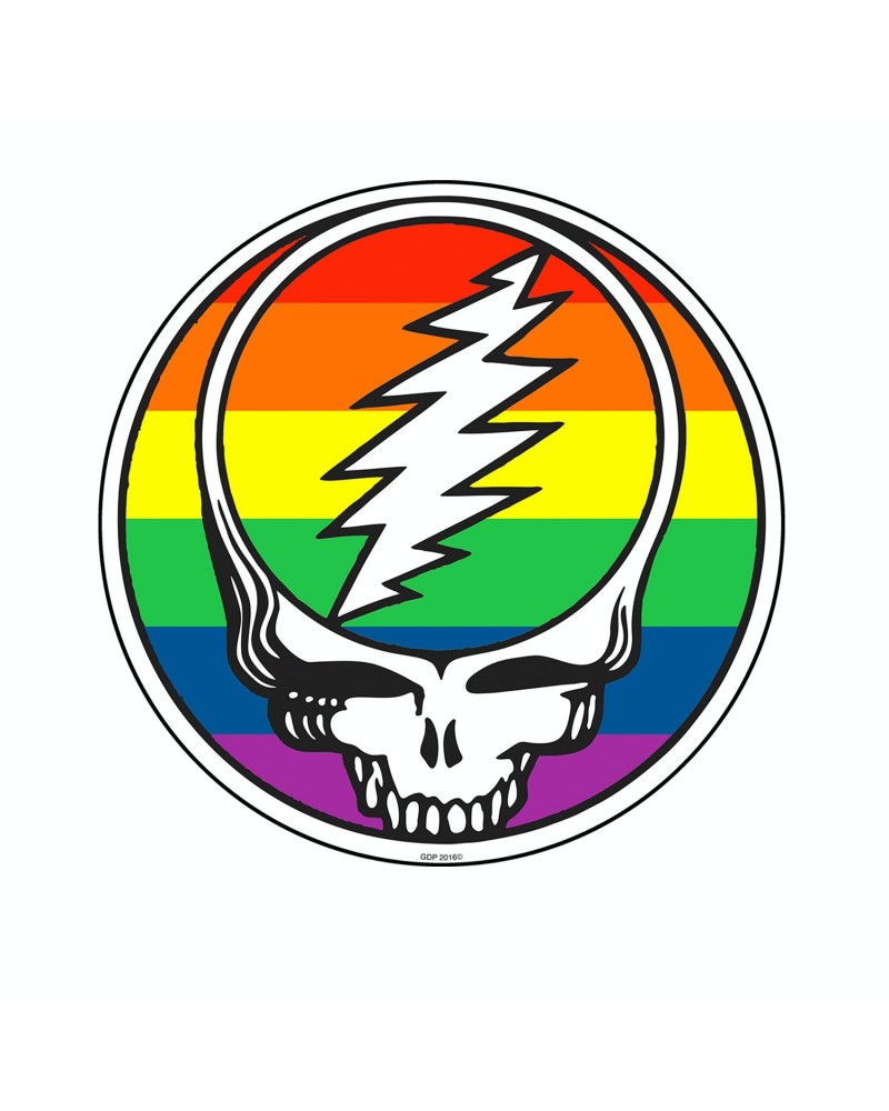 Dead & Company Charity Item - Rainbow Stealie Sticker $2.15 Accessories