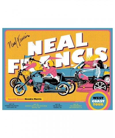 Neal Francis 2022 West Coast Tour Poster - SIGNED $4.63 Decor