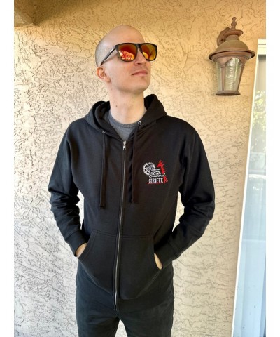 Steam Powered Giraffe SPG Logo Zip-Up Hoodie $21.50 Sweatshirts