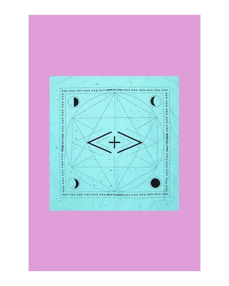 WALK THE MOON Metatron Bandana (Teal) $5.70 Accessories