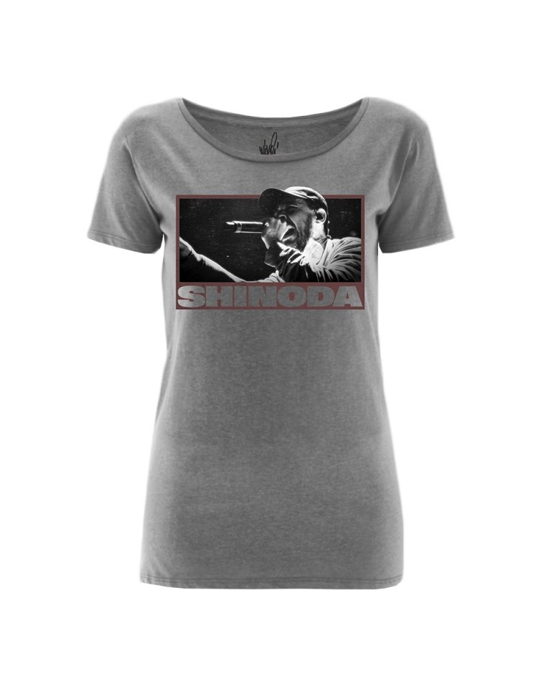 Mike Shinoda Shinoda Photo Ladies Tee $14.00 Shirts