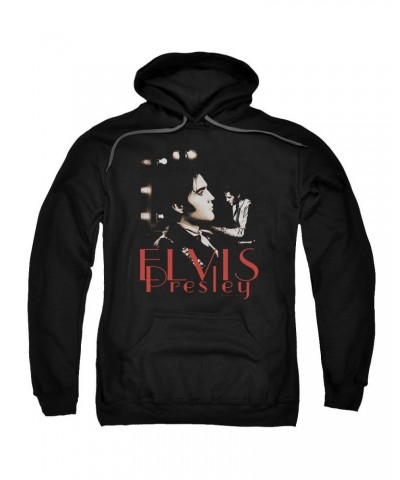 Elvis Presley Hoodie | MEMORIES Pull-Over Sweatshirt $15.68 Sweatshirts