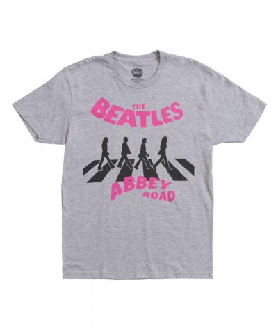 The Beatles Abbey Road Pink Logo T-Shirt $14.40 Shirts