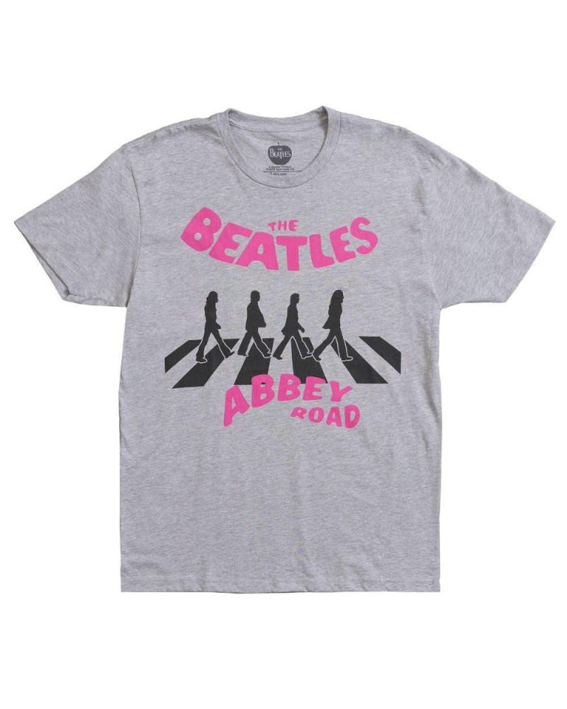 The Beatles Abbey Road Pink Logo T-Shirt $14.40 Shirts