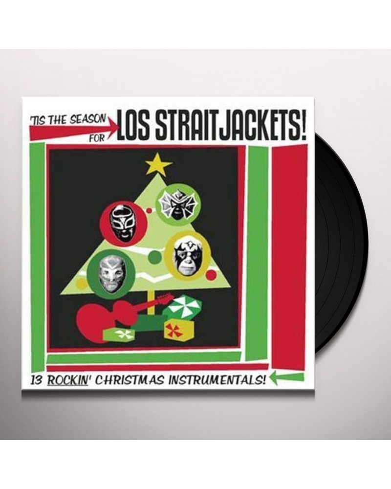 Los Straitjackets TIS THE SEASON FORLOS STRAITJACKETS Vinyl Record $5.76 Vinyl