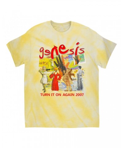 Genesis T-Shirt | Turn It On Again Tour 2007 Tie Dye Shirt $8.89 Shirts