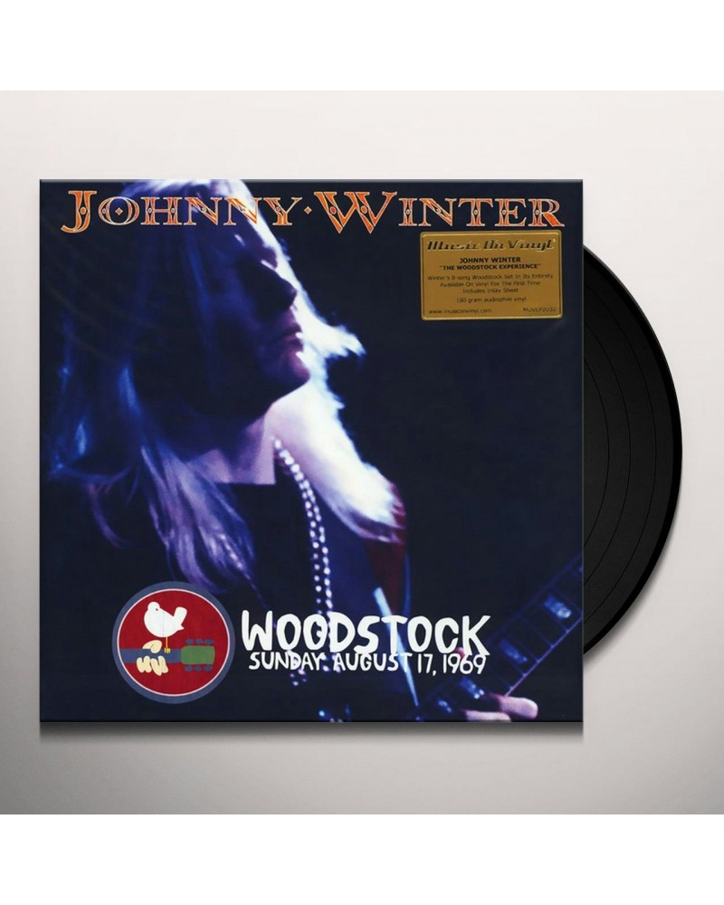 Johnny Winter THE WOODSTOCK EXPERIENCE Vinyl Record $13.05 Vinyl