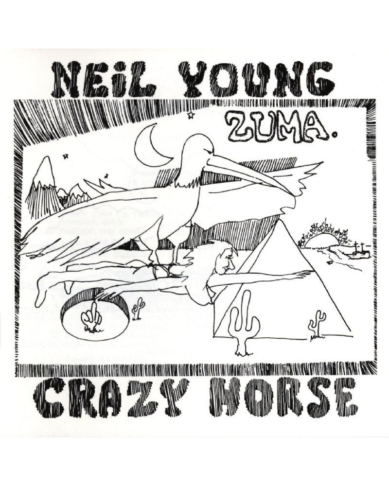 Neil Young Zuma Vinyl Record $15.75 Vinyl