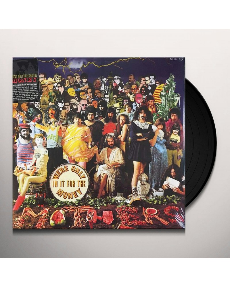 Frank Zappa We're Only In It For The Money Vinyl Record $10.20 Vinyl