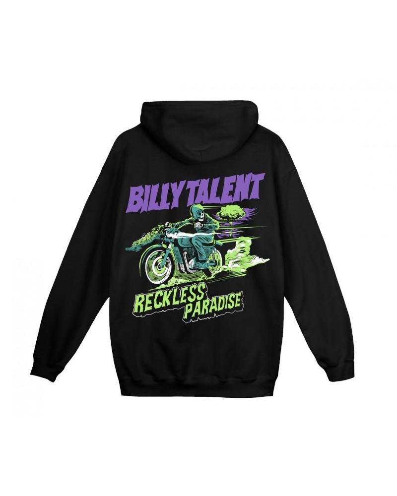 Billy Talent Reckless Paradise Zip Hoodie $25.30 Sweatshirts