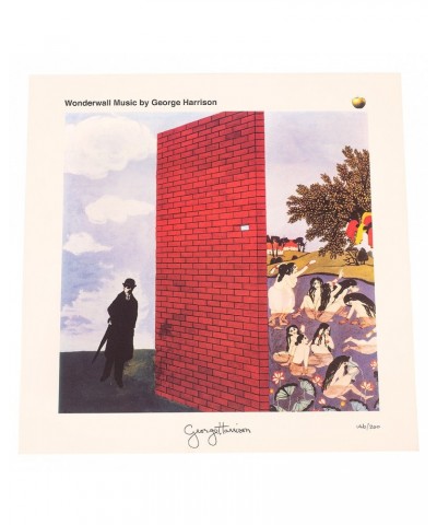 George Harrison Wonderwall Litho $13.20 Decor