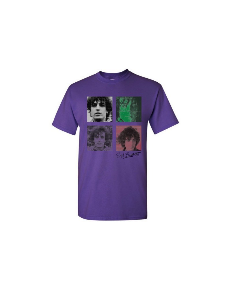 Syd Barrett Four Shades Purple T-Shirt $14.10 Shirts