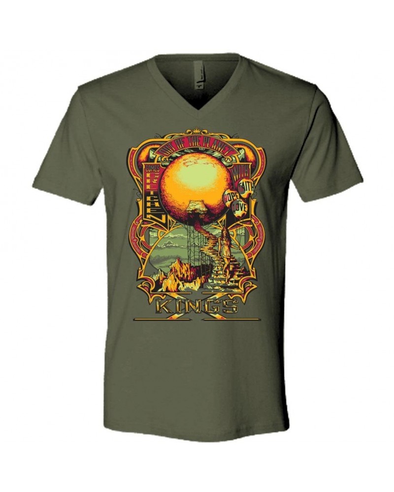 King's X Out Of The Planet V-Neck T-Shirt $11.10 Shirts