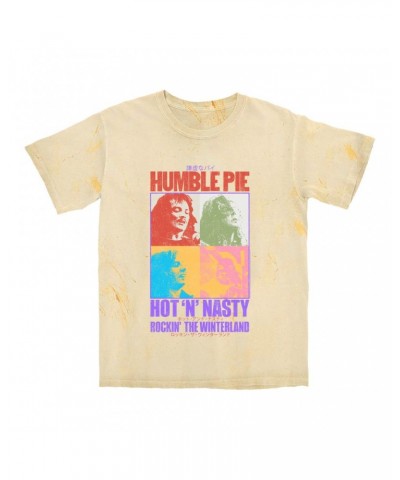 Humble Pie T-shirt | Rockin' The Winterland Distressed Color Blast Shirt $14.38 Shirts