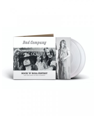 Bad Company Rock 'N' Roll Fantasy: Very Best Of (2LP Clear Vinyl) $13.64 Vinyl