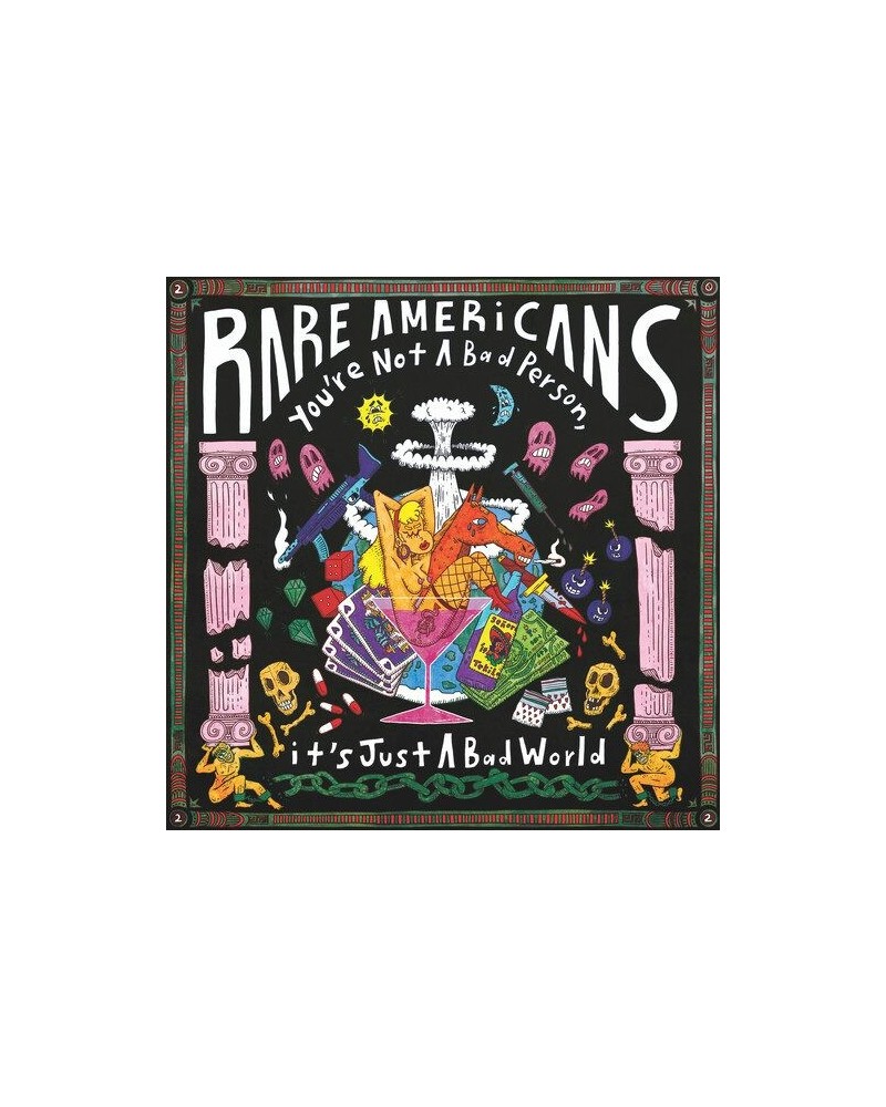 Rare Americans YOU'RE NOT A BAD PERSON IT'S JUST A BAD WORLD CD $4.60 CD