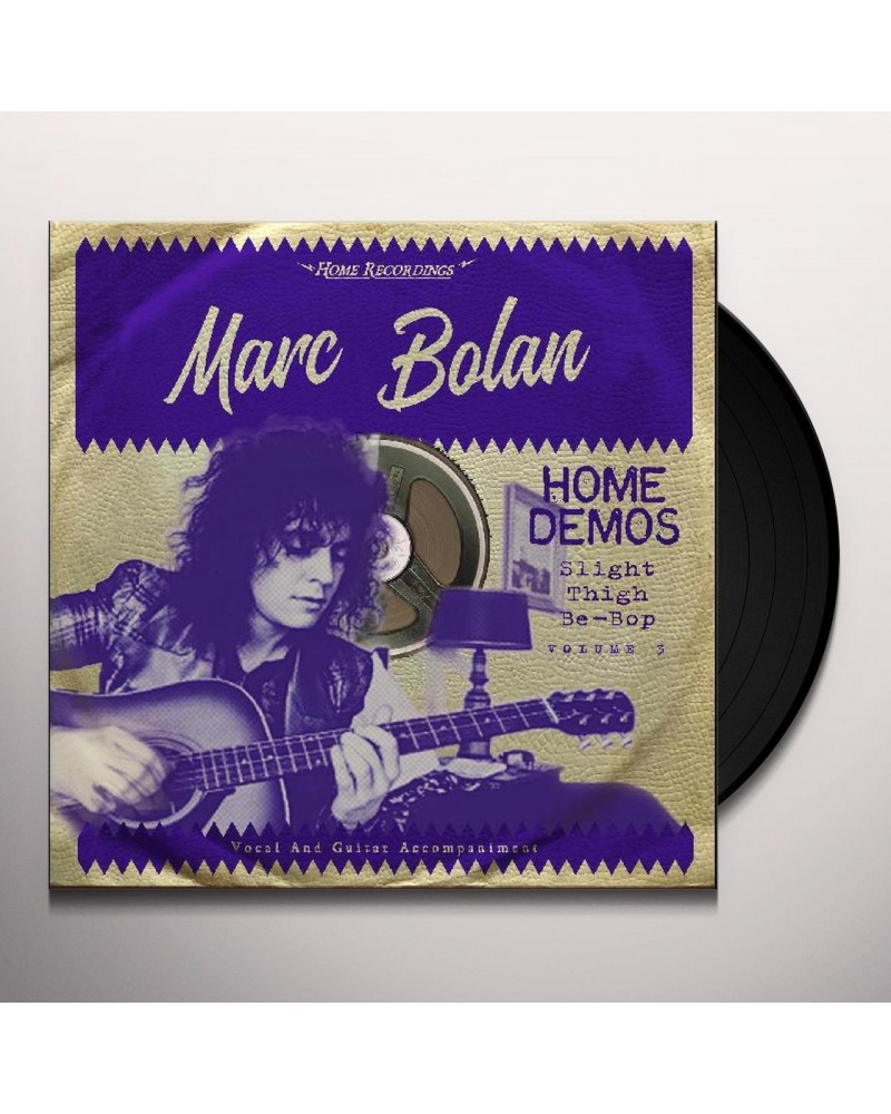 Marc Bolan SLIGHT THIGH BE-BOP (AND OLD GUMBO JILL): HOME Vinyl Record $9.27 Vinyl