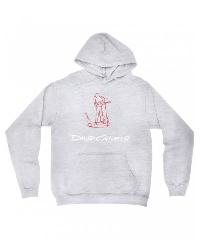 David Gilmour Hoodie | Sketch Logo Hoodie $17.98 Sweatshirts