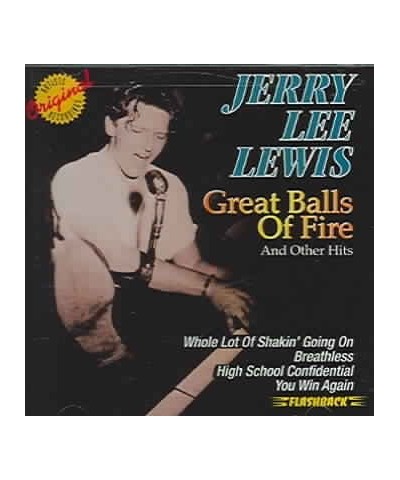 Jerry Lee Lewis Great Balls Of Fire And Other Hits CD $3.65 CD