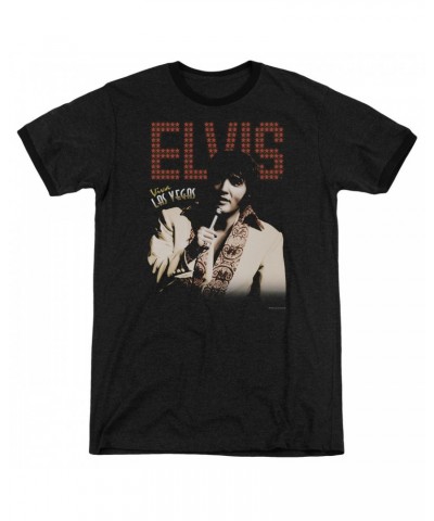 Elvis Presley Shirt | VIVA STAR Premium Ringer Tee $7.26 Shirts