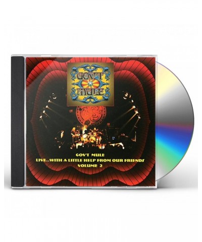 Gov't Mule LIVE WITH A LITTLE HELP FROM OUR FRIENDS 2 CD $6.43 CD