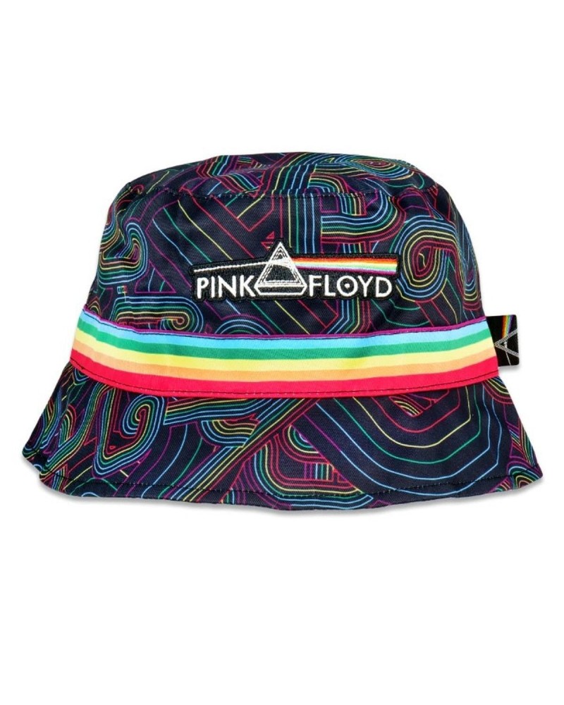 Pink Floyd Dark Side of the Moon Reversible Bucket Hat $29.89 Hats