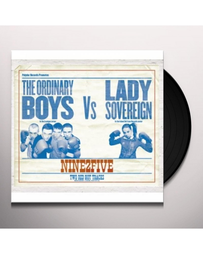 Ordinary Boys Vs Lady Sovereign 9 TO 5 PT. 2 Vinyl Record $4.55 Vinyl