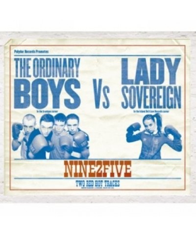 Ordinary Boys Vs Lady Sovereign 9 TO 5 PT. 2 Vinyl Record $4.55 Vinyl