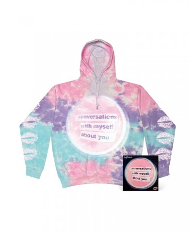 lovelytheband conversations with myself about you + Tie Dye Hoodie $34.25 Sweatshirts