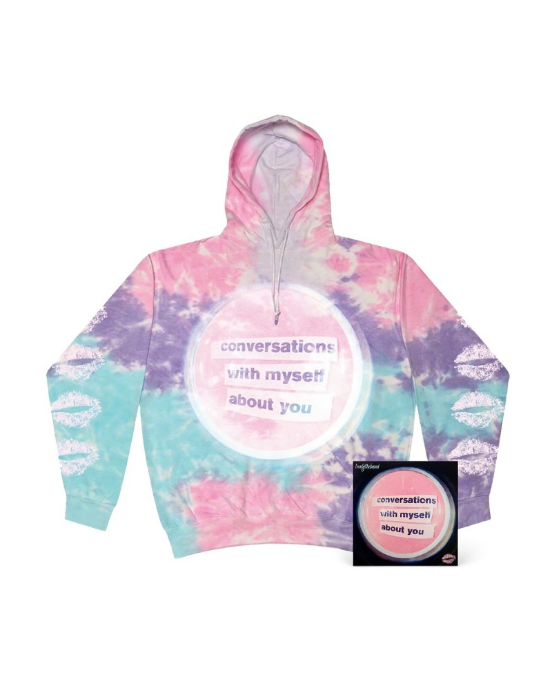 lovelytheband conversations with myself about you + Tie Dye Hoodie $34.25 Sweatshirts