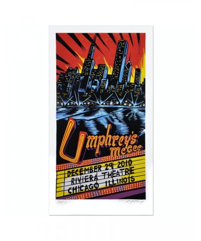 Umphrey's McGee 12/29/10 AJ Masthay Triptych Poster $7.60 Decor