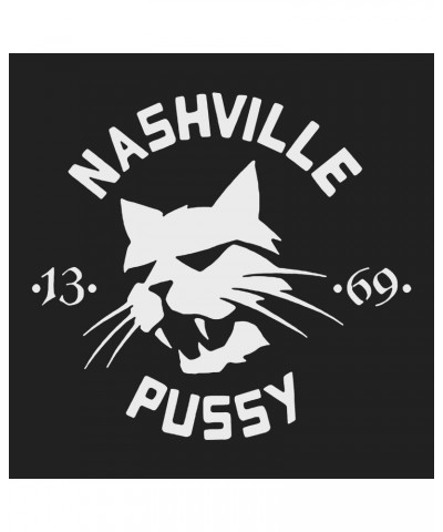 Nashville Pussy T-Shirt | 13 69 Album Art Cat Logo Shirt $11.42 Shirts