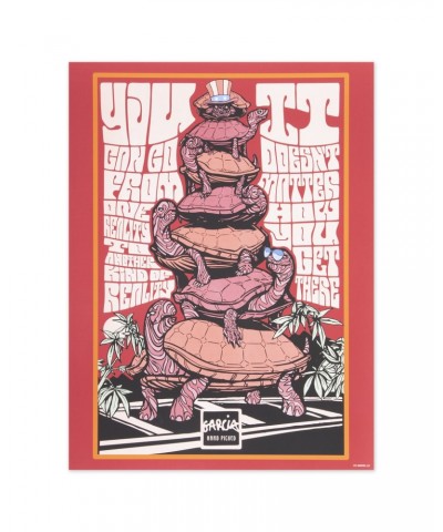 Jerry Garcia Garcia Hand Picked Turtles Poster $10.50 Decor