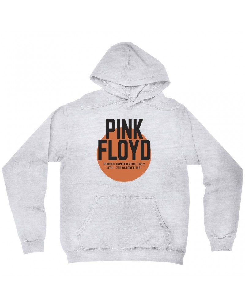 Pink Floyd Hoodie | Pompeii 1971 Concert Poster Hoodie $14.78 Sweatshirts