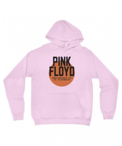 Pink Floyd Hoodie | Pompeii 1971 Concert Poster Hoodie $14.78 Sweatshirts