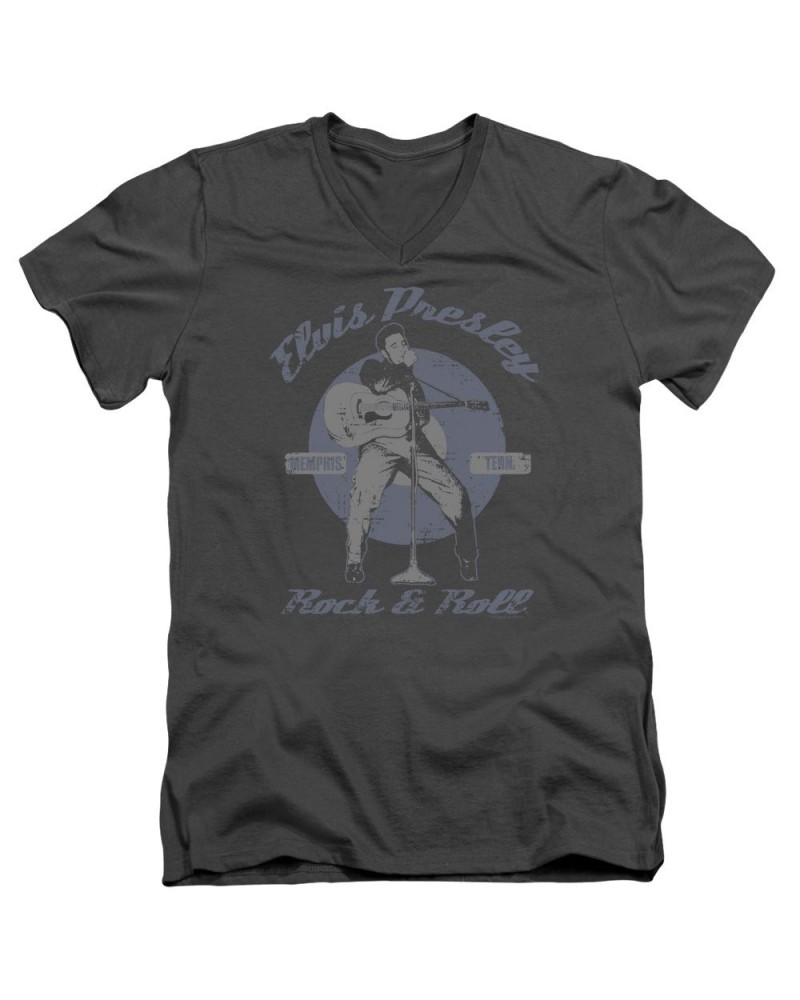 Elvis Presley T Shirt (Slim Fit) | ROCK & ROLL Slim-fit Tee $6.27 Shirts