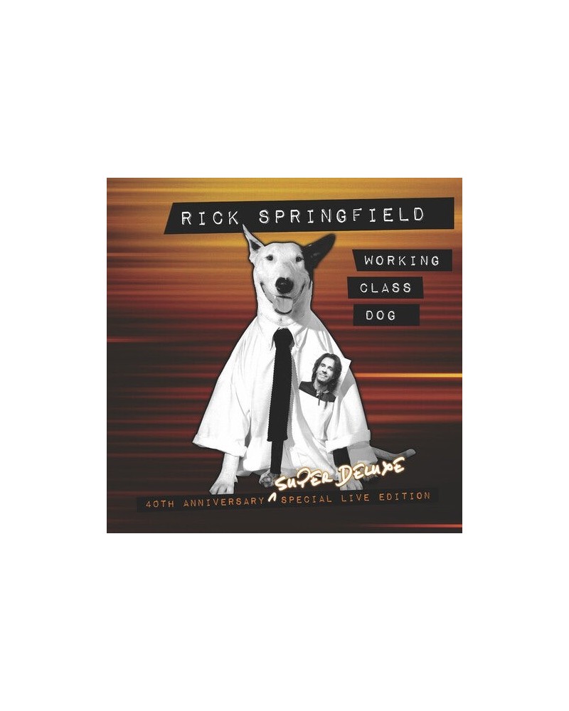 Rick Springfield WORKING CLASS DOG - 40TH ANNIV. SPECIAL CD $29.37 CD