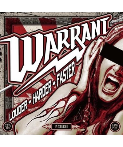 Warrant LOUDER-HARDER-FASTER CD $13.50 CD