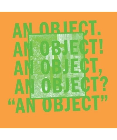 No Age AN OBJECT CD $4.75 CD