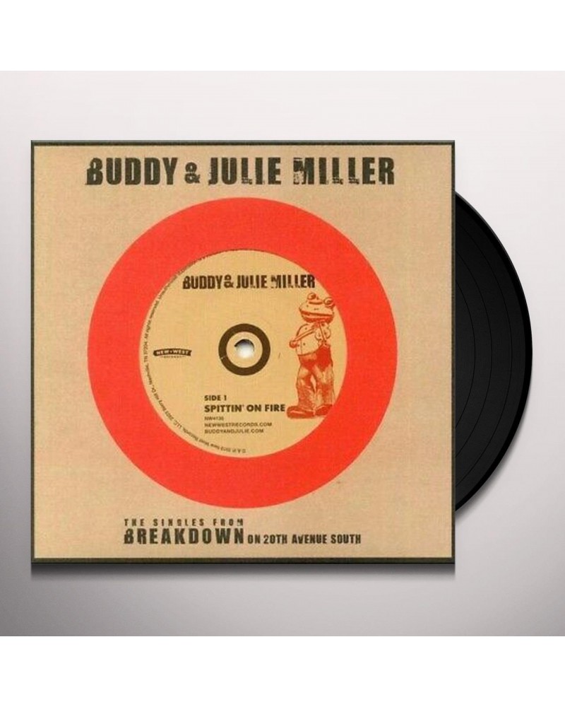 Buddy & Julie Miller Spittin' On Fire/War Child Vinyl Record $2.98 Vinyl