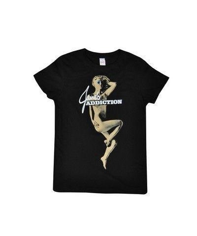 Jane's Addiction Censored Ladies Black T-Shirt $4.00 Shirts