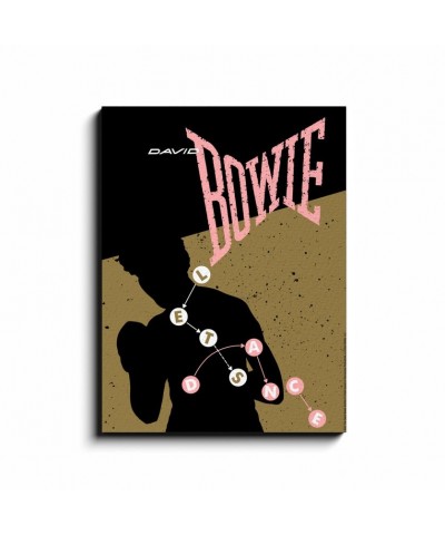 David Bowie Wall Art | Let's Dance Album Canvas Wrap $17.99 Decor