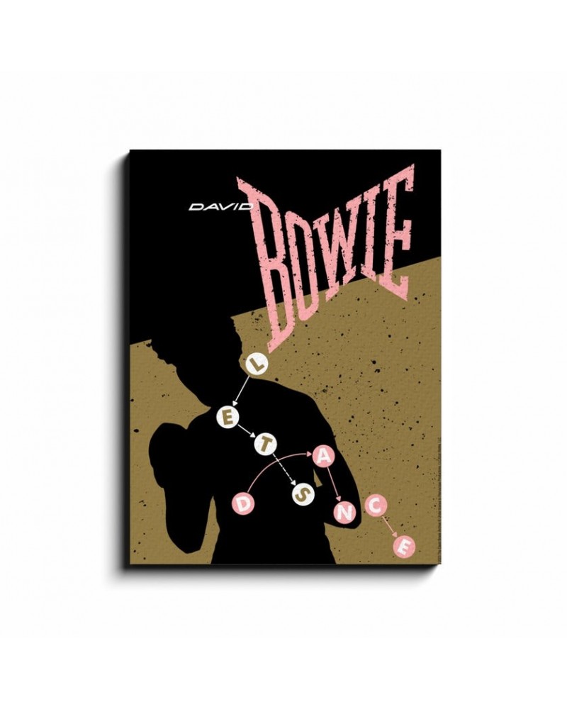 David Bowie Wall Art | Let's Dance Album Canvas Wrap $17.99 Decor