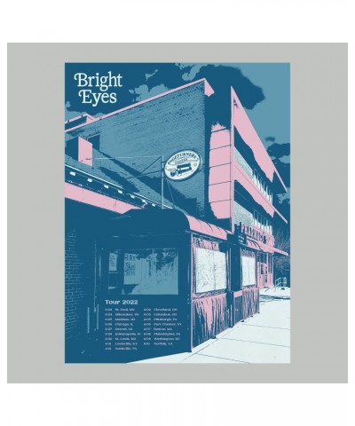 Bright Eyes Spring 2022 Tour Poster $12.90 Decor